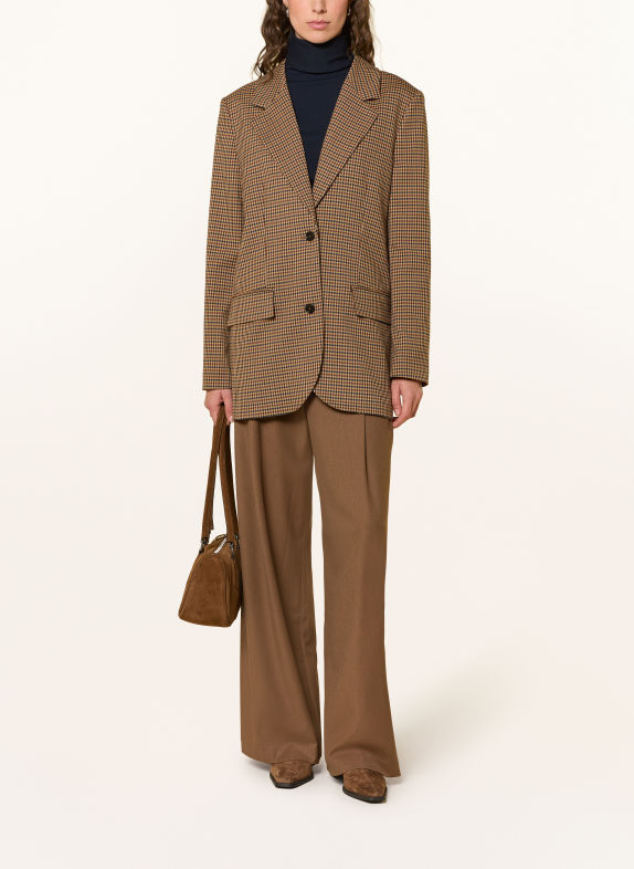 MARC AUREL Longblazer BEIGE / BRAUN / DUNKELBLAU