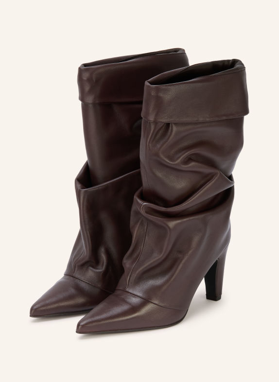 BRONX Stiefeletten LOW-JADEY DUNKELBRAUN