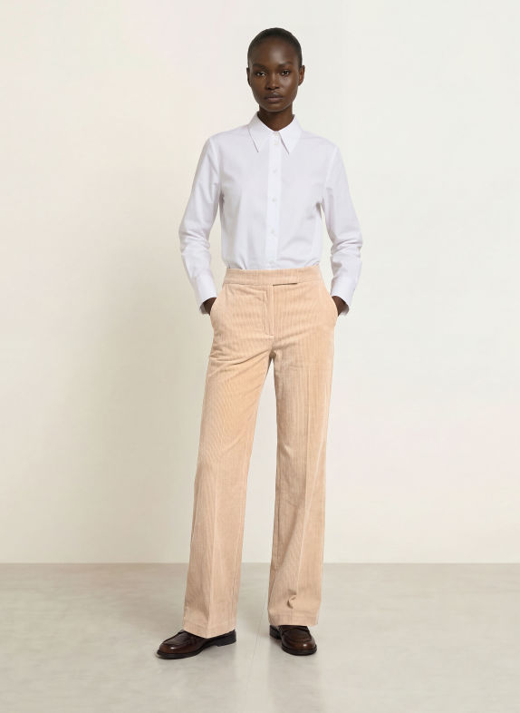 windsor. Marlenehose aus Cord HELLBRAUN