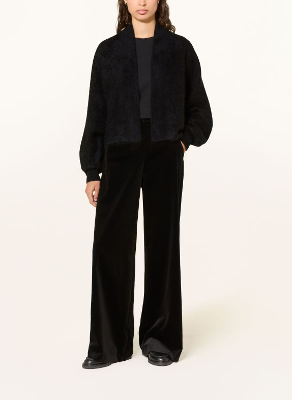 windsor. Strickhülle aus Cashmere SCHWARZ