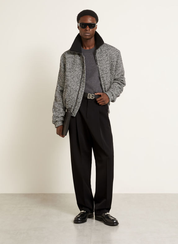 DOLCE & GABBANA Regular-Fit Chinos BLACK