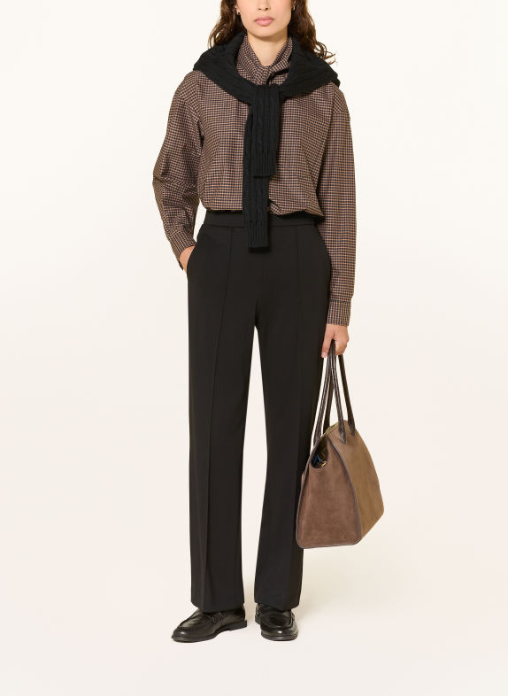 RAFFAELLO ROSSI RENEE Jersey Trousers BLACK