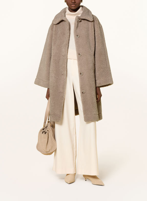 JOOP! CONORINA Teddy Fur Coat BEIGE