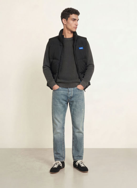 HUGO JONAH Straight-Fit Jeans 410 NAVY