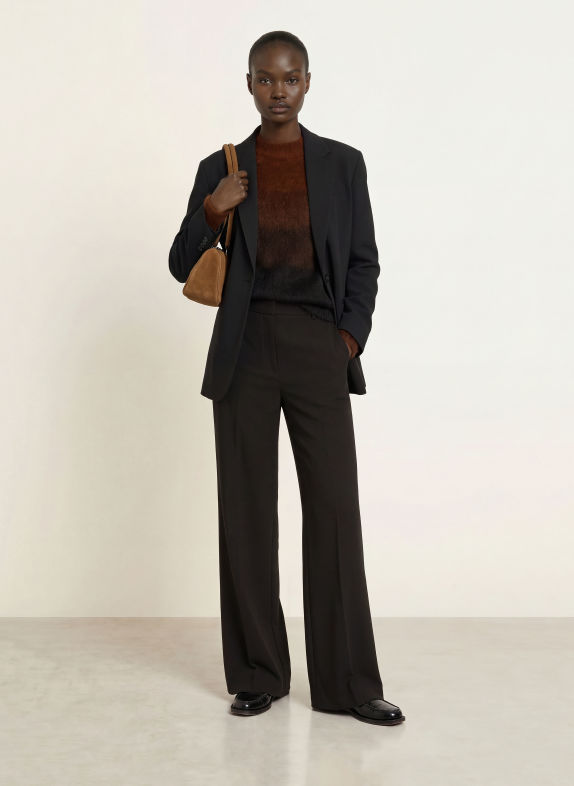 CAMBIO ALEXIS Marble Pants BLACK