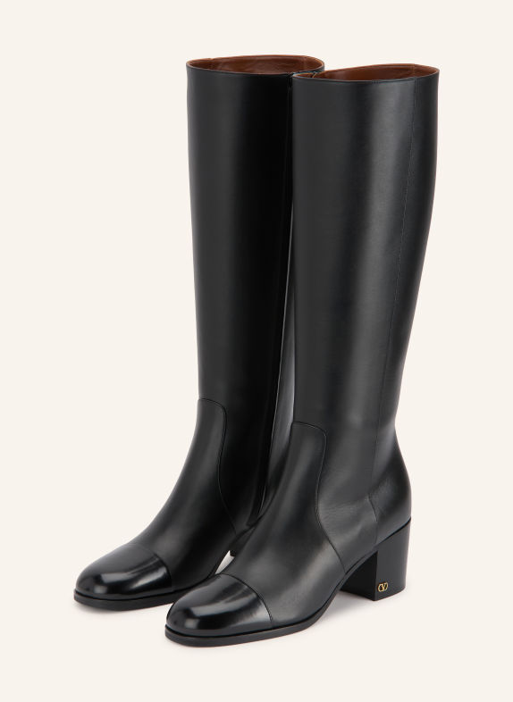 VALENTINO GARAVANI Stiefel ZIMMY SCHWARZ