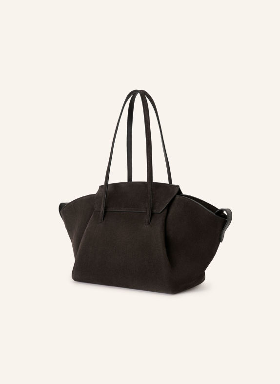 DEMELLIER BROOKLYN Shoppers DARK BROWN / GOLD