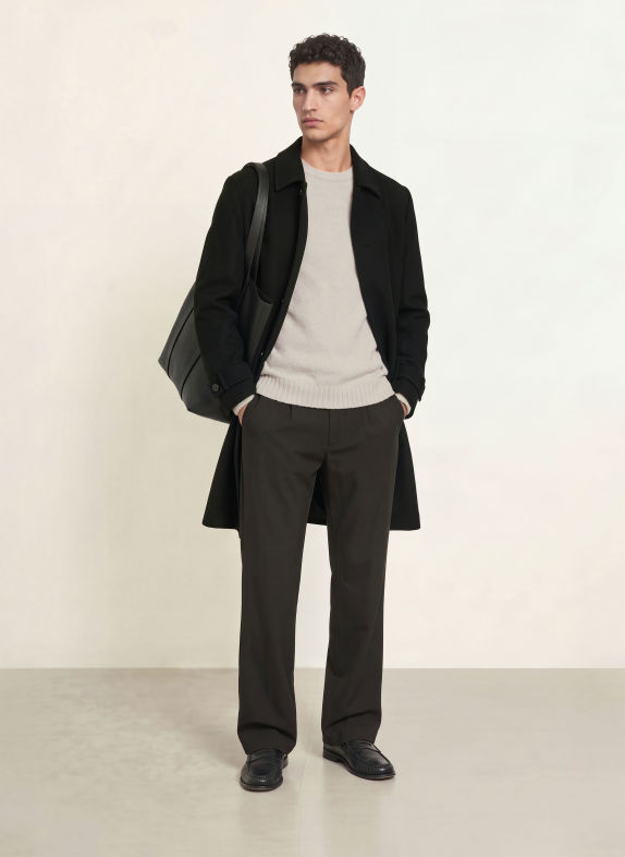 PAUL Bouclé Sweater LIGHT GRAY