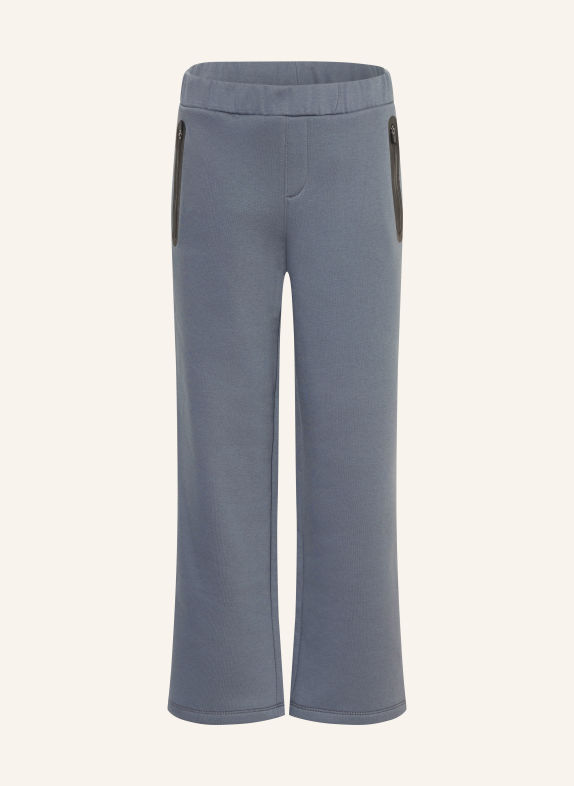 s.Oliver RED Pantalon en molleton GRIS FONCÉ / NOIR