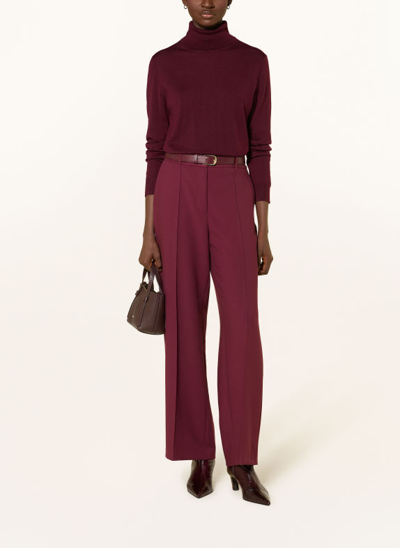 s.Oliver BLACK LABEL Marlene-broek DONKERPAARS