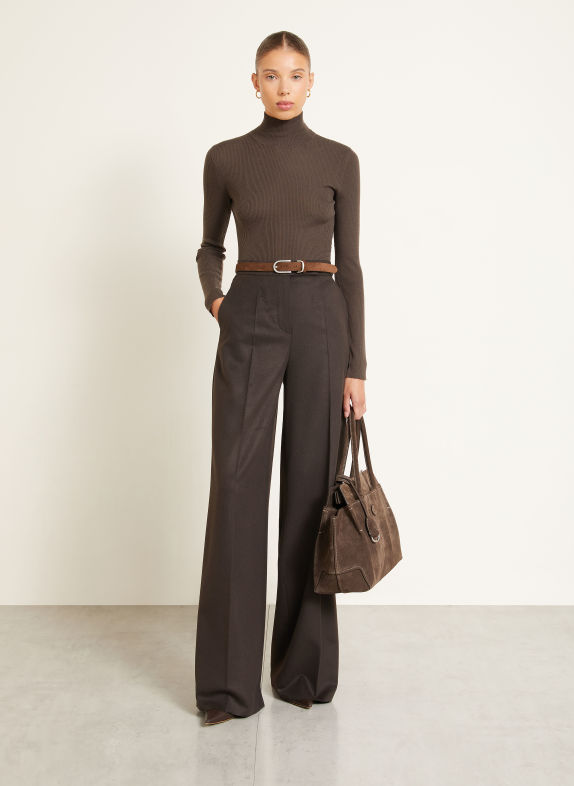 Max Mara CAVALLO Sweater DARK BROWN