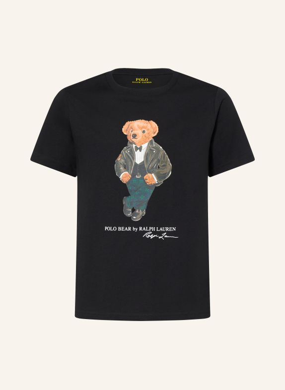 POLO RALPH LAUREN T-shirt BLACK / BROWN / GREEN