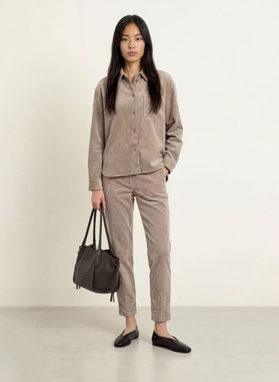 CINQUE Corduroy Pants CISLYO BEIGE