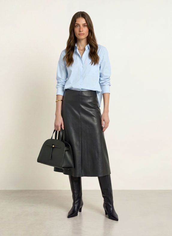 ROBERT FRIEDMAN Shirt blouse LIGHT BLUE