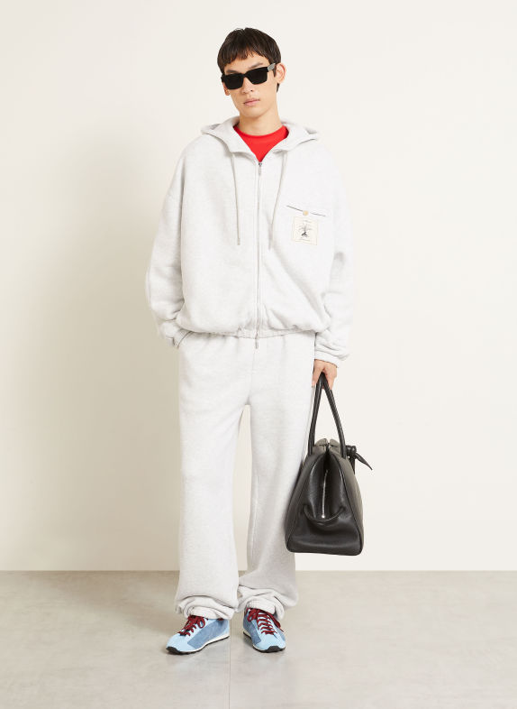 JACQUEMUS LE JOGGING TORNEO Sweatpants LIGHT GRAY