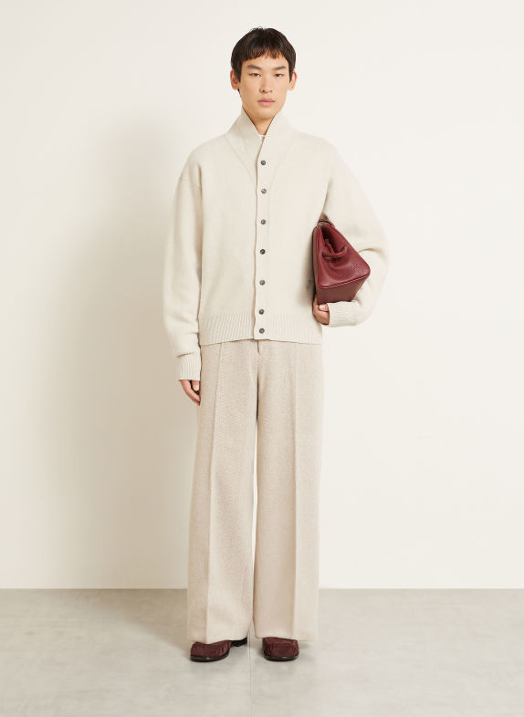 JACQUEMUS Cardigan LE CARDIGAN PELOTA LIGHT BROWN