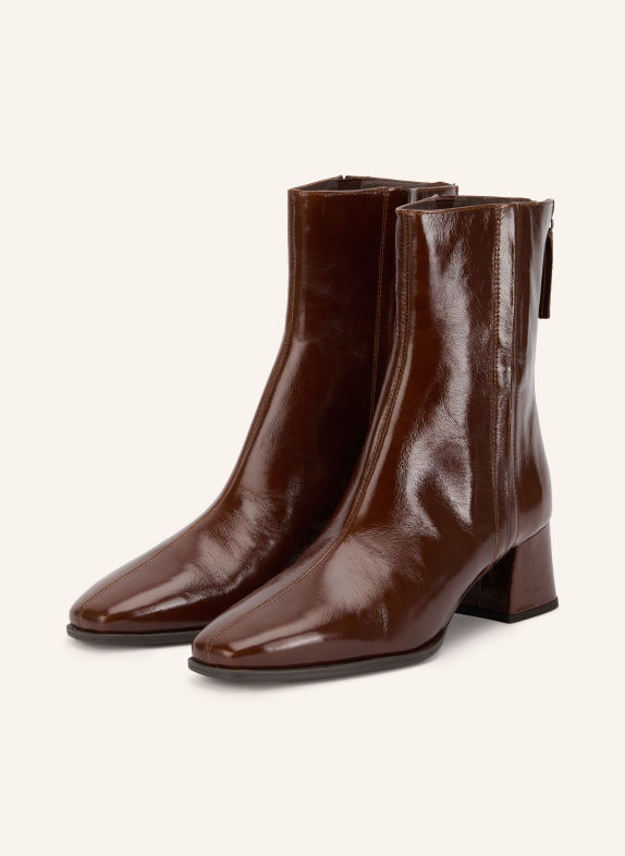 UNISA LUCAS Ankle boots BROWN