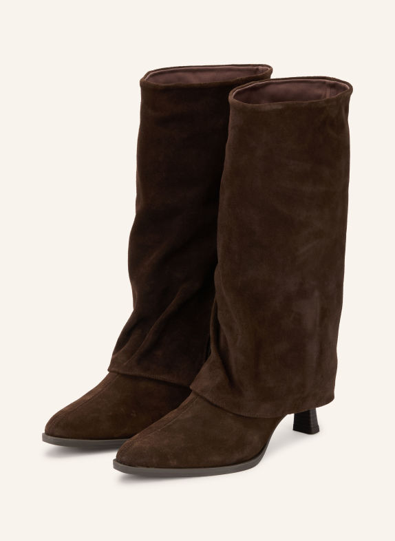 UNISA Stiefel LARSY DUNKELBRAUN