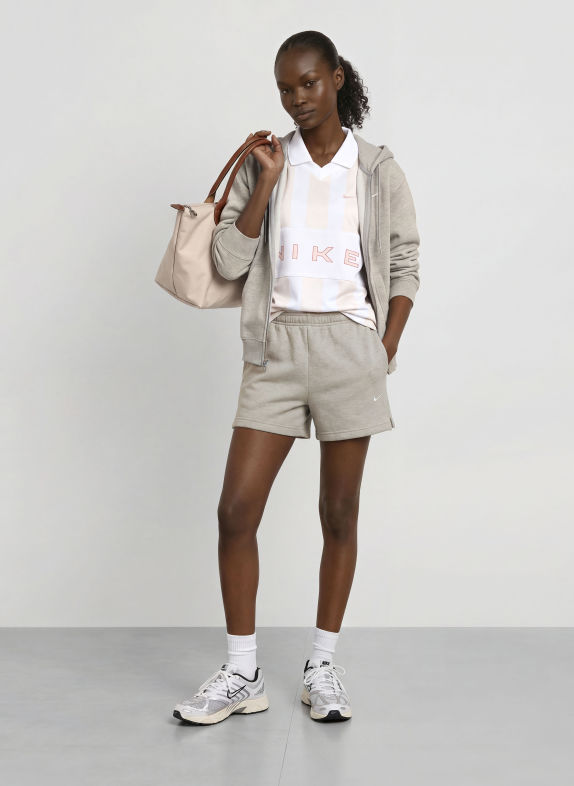 Nike Sweat zippé STUDIO GRIS