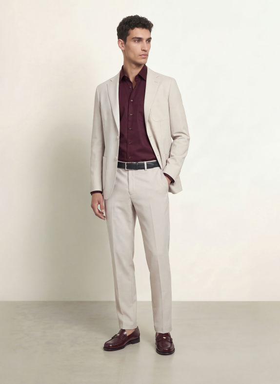 seidensticker Comfort Fit Shirt DARK RED