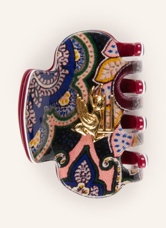 ETRO Hair Clip DARK BLUE / PINK / GREEN