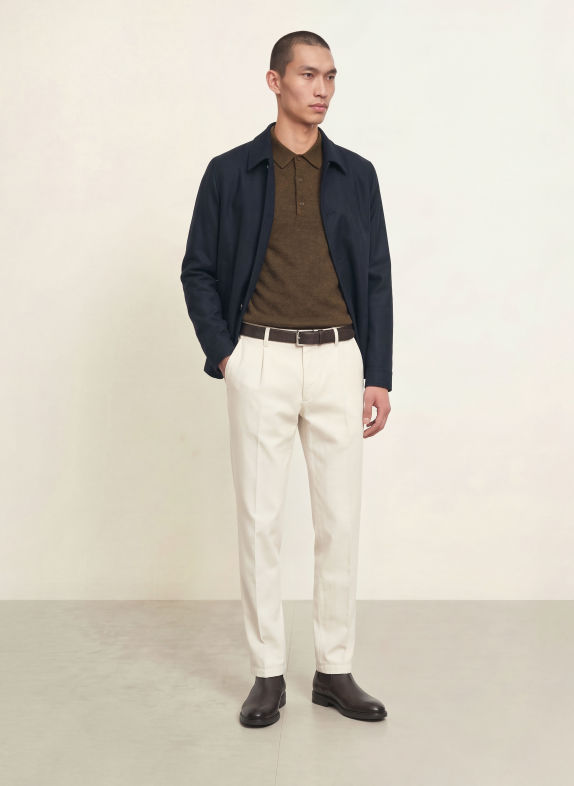 CHAS Cashmere-Pullover DUNKELBRAUN