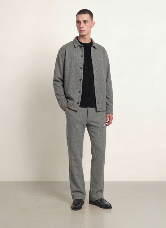 PEGADOR TIVOLI Jersey Shirt, Oversized Fit BLACK / WHITE