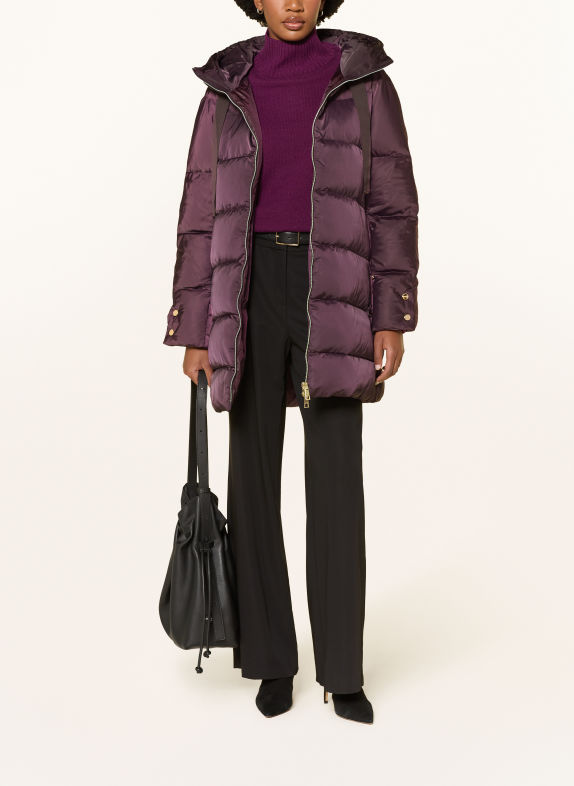 Rich & Royal Down coat DARK PURPLE