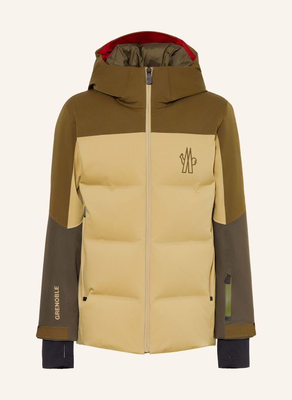 MONCLER enfant Veste de ski en duvet NEW MONTMIRAL MARRON FONCÉ / MARRON CLAIR / KAKI