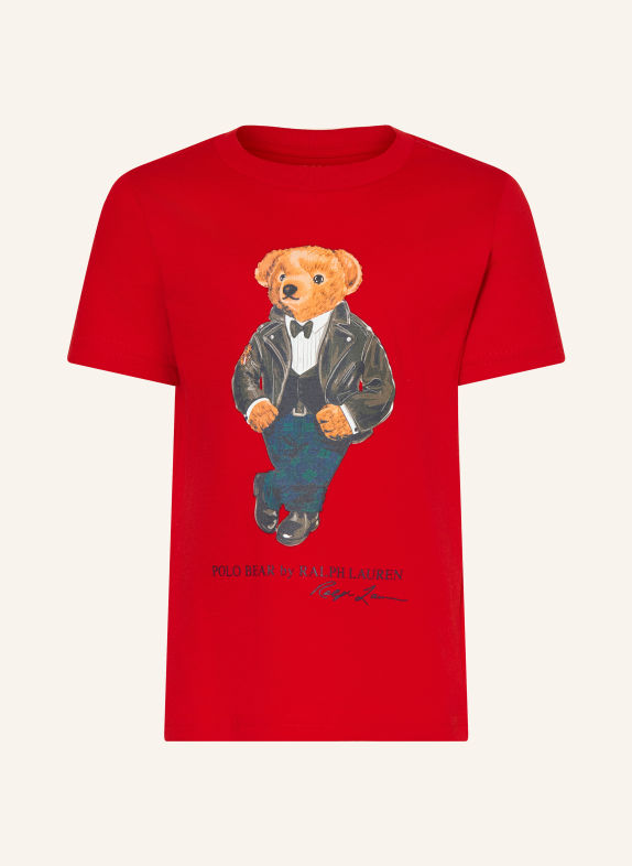 POLO RALPH LAUREN T-shirt ROUGE / MARRON / GROEN