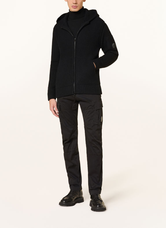 C.P. COMPANY Cardigan NEGRU
