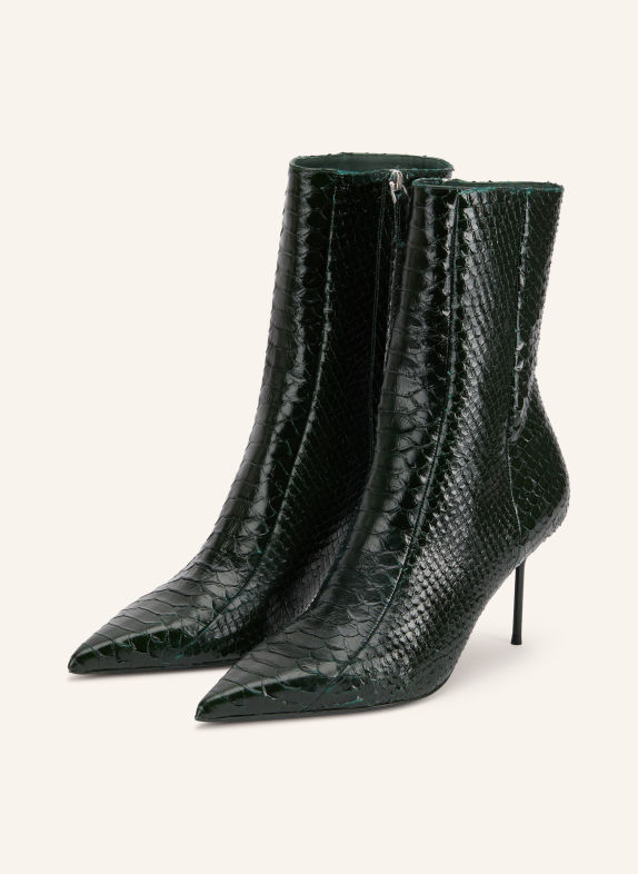PARIS TEXAS LIDIA Ankle boots DARK GREEN