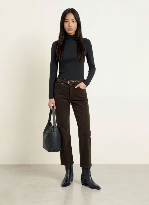 MAC Cordhose GINA DUNKELBRAUN