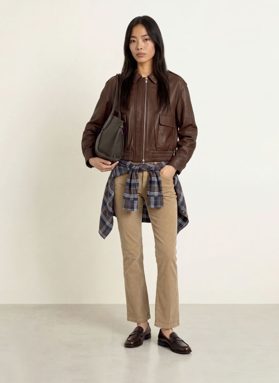 MAC 7/8-Chino van corduroy BEIGE