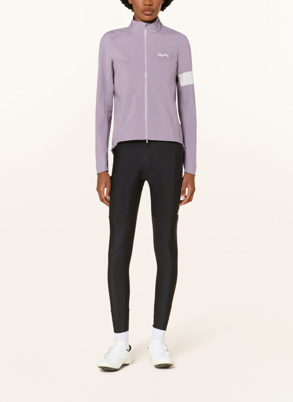 Rapha CORE RAIN III Cycling Jacket PURPLE / ECRU
