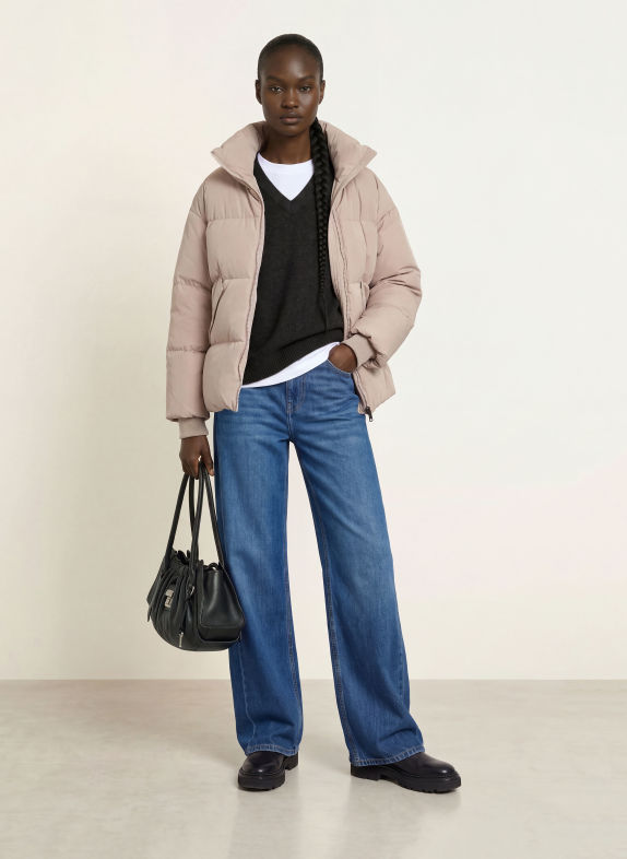 WOOLRICH KELLY Down Jacket LIGHT GRAY