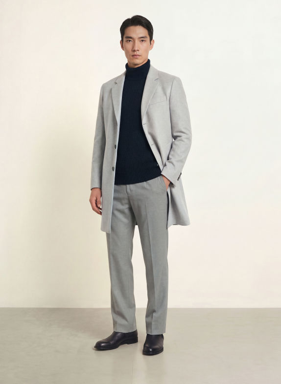 BOSS FIOCCOLO Turtleneck sweater DARK BLUE