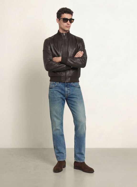 BOSS CLASSIC Slim Fit Jeans 435 BRIGHT BLUE