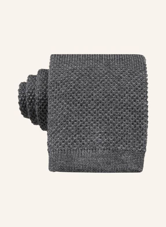 BOSS Tie DARK GRAY