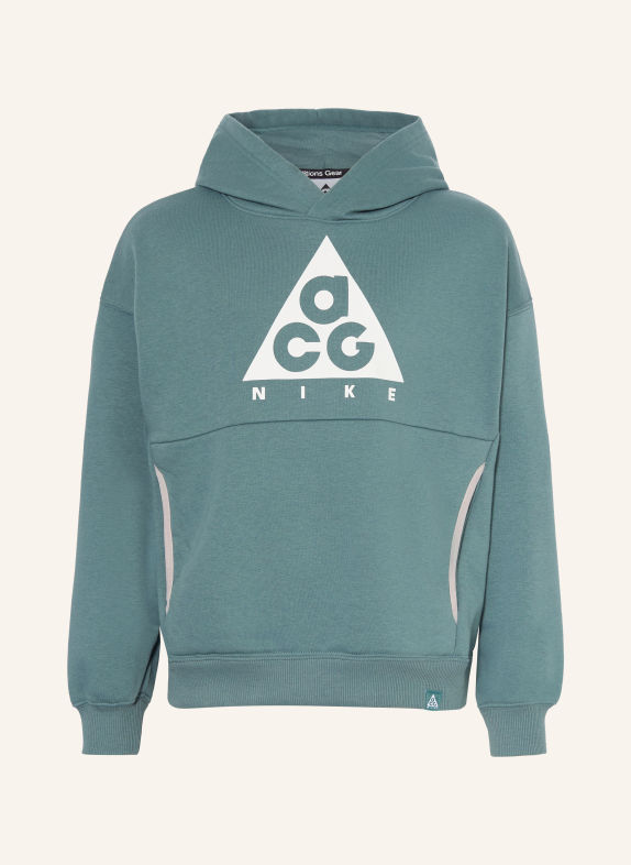 Nike Hoodie TEAL / WHITE