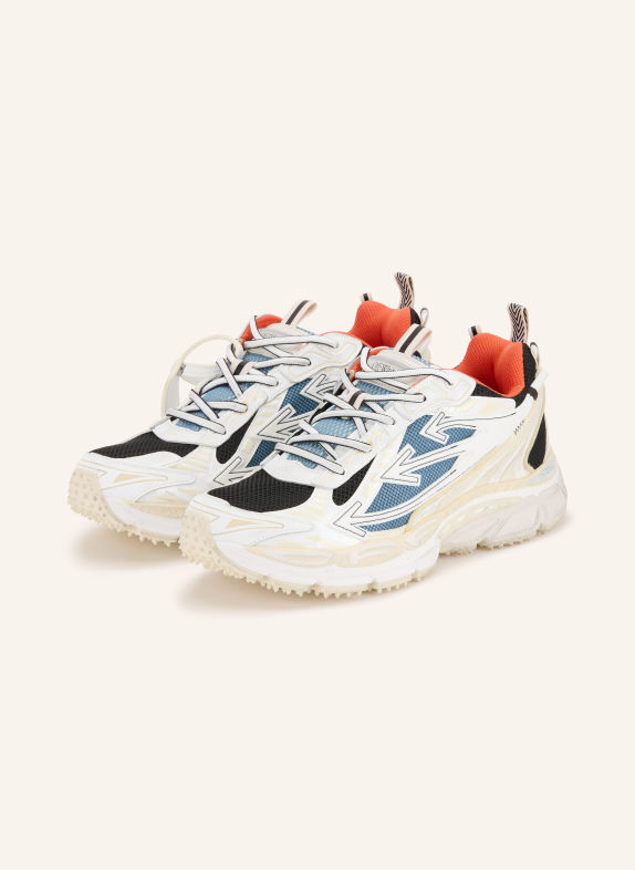 Off-White Sneaker BE RIGHT BACK WEISS / PETROL / SCHWARZ