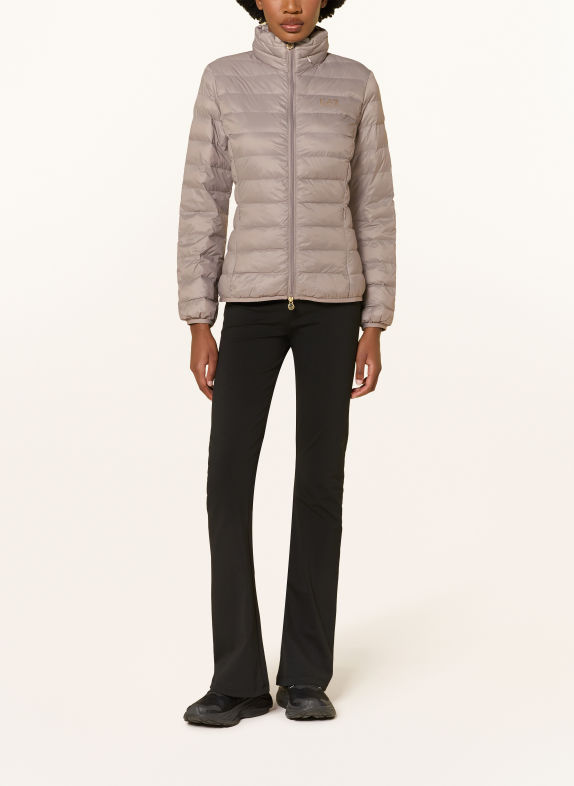 EA7 EMPORIO ARMANI TRAIN CORE Quilted Jacket TAUPE