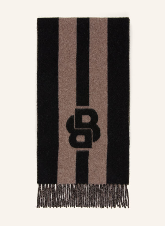 BOSS ARIFF Scarf TAUPE / BLACK