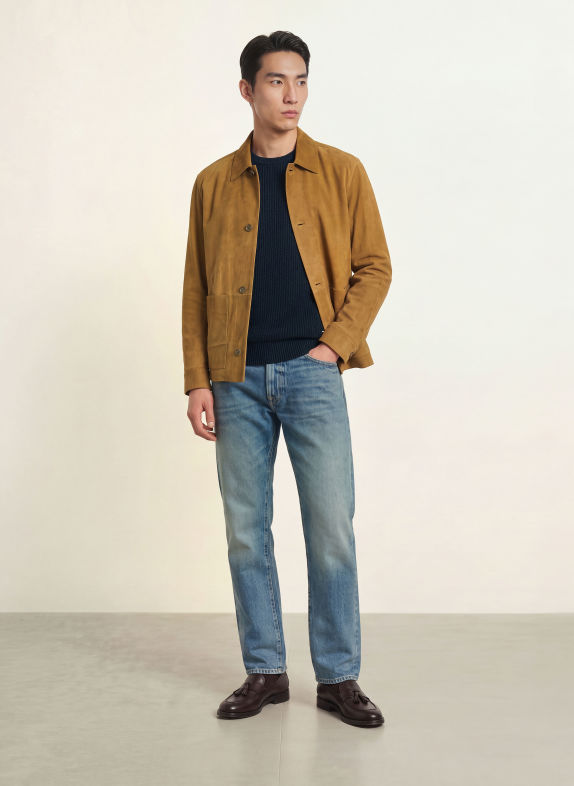 BOSS Pullover FIOCCHETTO DUNKELBLAU