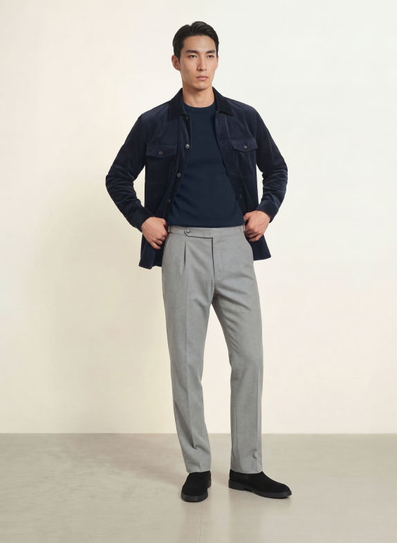BOSS Cashmere Sweaters DARK BLUE