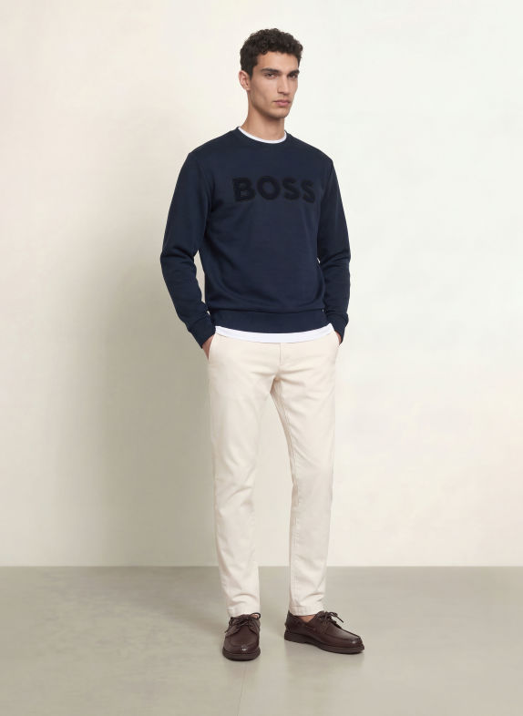 BOSS SOLERI Sweatshirt DARK BLUE