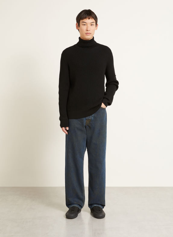 STONE ISLAND Jeans DENIM PROJECT Loose Fit VJ229 BLUE BLACK