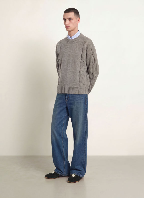 AXEL ARIGATO BEAM Sweater GRAY
