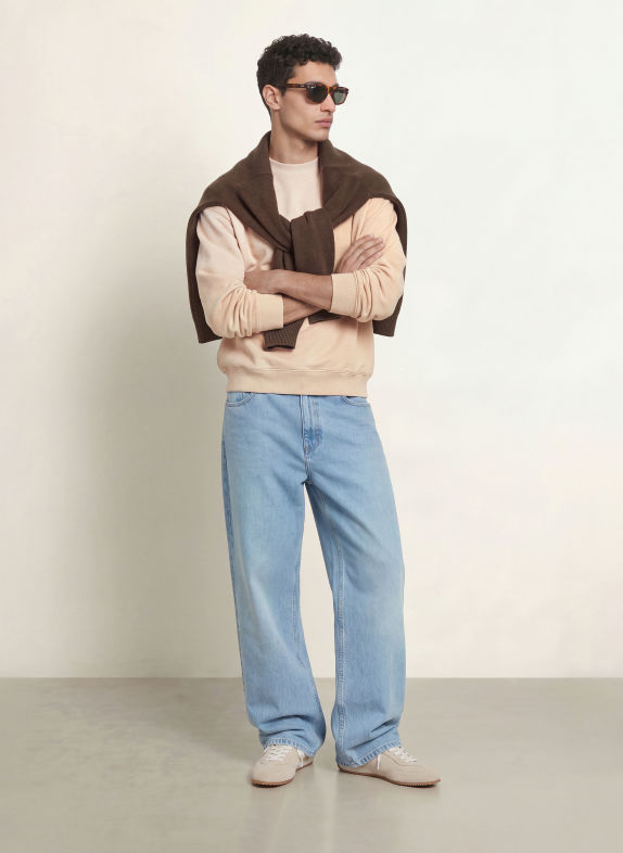 AXEL ARIGATO TRACE Sweatshirt BEIGE