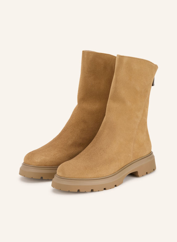 darling harbour Boots CAMEL